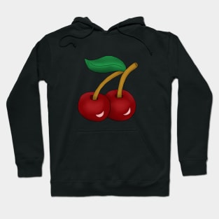 Rote Kirschen Hoodie